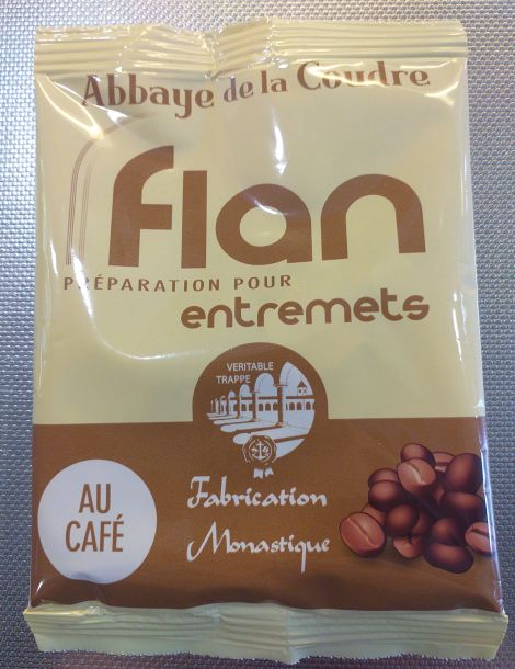 Préparation pour entremets saveur café Abbaye de la Coudre 45g